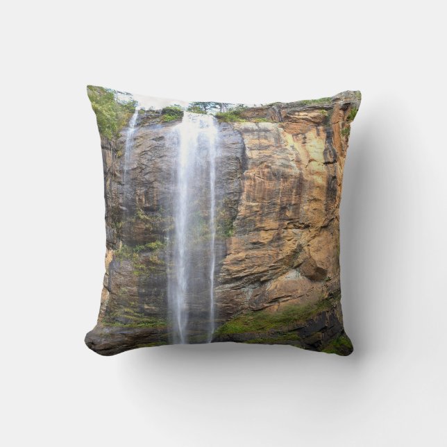 Geflüster von Toccoa Falls Kissen (Vorderseite)