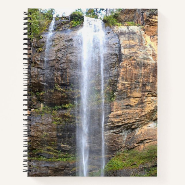 Geflüster von Toccoa Falls Notizbuch (Vorderseite)
