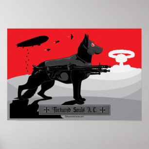 "Gefolterte Soule A.C." GSD Poster