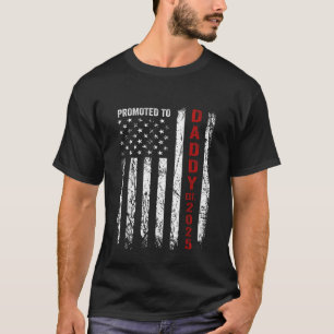 Gefördert nach Dada Est 2025 US-amerikanische Flag T-Shirt