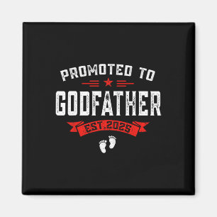 Gefördert zu Godvater 2025 Funny Pregnancy Announc Magnet