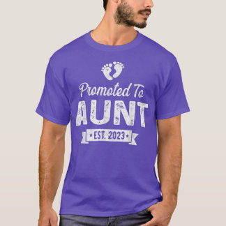 Gefördert zur Tante Est 2023 bald zu Tante Mutter' T-Shirt