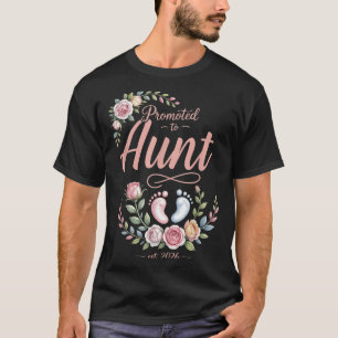 Gefördert zur Tante Est 2026 Floral Women Men Mütt T-Shirt