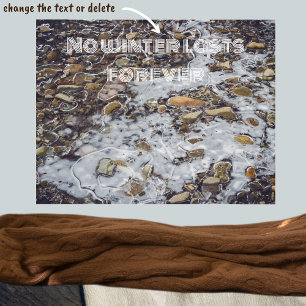 Gefriergebirgsbach Poster