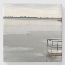 Gefriersee Steinuntersetzer