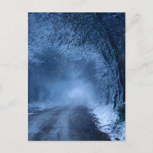 Gefroren Postkarte (Vorderseite)