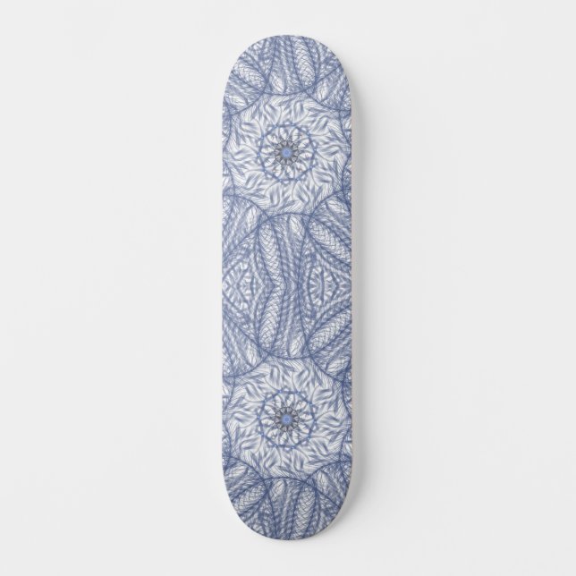 Gefrorene Blüte Skateboard (Vorderseite)