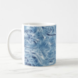 Gefrorene Eiskristall-Fraktal-Schneeflocke Tasse