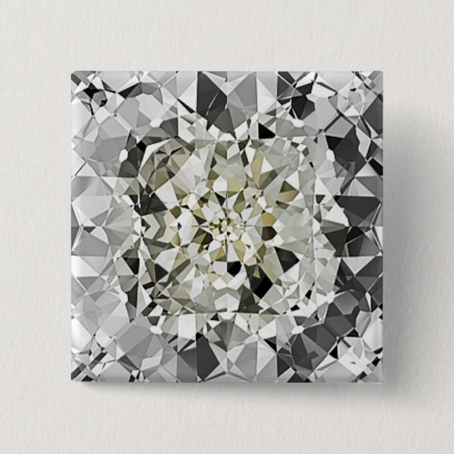 Gefrorener BIZZLE Knopf Button (Vorderseite)