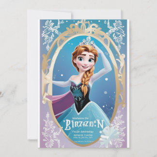 gefrorener Geburtstag Einladung