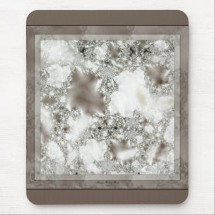 Gefrorener Glitz Mousepad