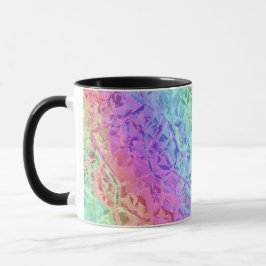gefrorener Regenbogenkristall : Tasse
