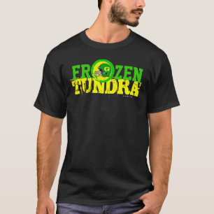 Gefrorener Tundra-grüne Bucht NFL-Fußball-Team-T - T-Shirt