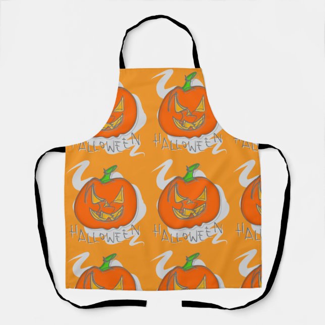 Geft Schürze Halloween (Vorderseite)