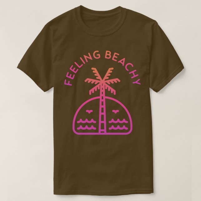 Gefühl Beachy T-Shirt (Design vorne)