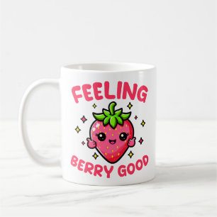 Gefühl Berry Good Funny Strawberry Kaffeetasse