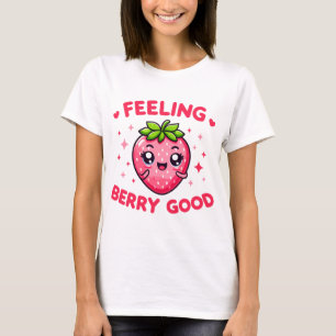 Gefühl Berry Good Funny Strawberry T-Shirt