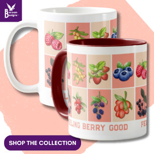 GEFÜHL BERRY GOOD Individuelle Name Strawberry Tasse