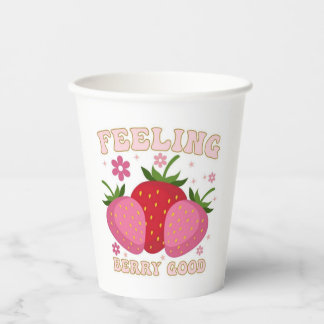 Gefühl Berry Good Pappbecher