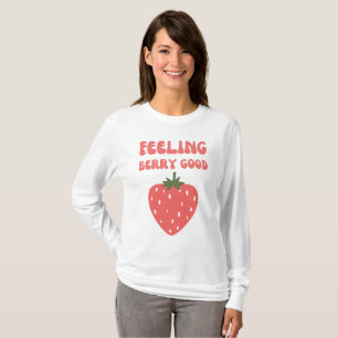 Gefühl Berry Good Pink Strawberry Women T-Shirt