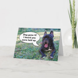 Gefühl-bessere bald französische Bulldoggen-Karte Karte