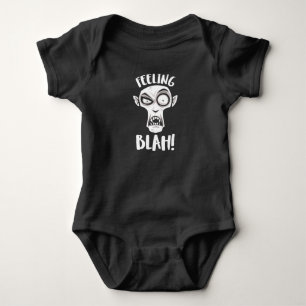Gefühl Blah Nosferatu Vampire in Weiß Baby Strampler