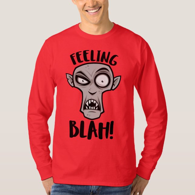 Gefühl Blah Nosferatu Vampire T-Shirt (Vorderseite)