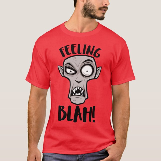 Gefühl Blah Nosferatu Vampire T-Shirt (Vorderseite)
