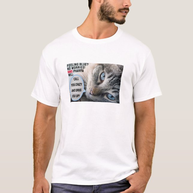 Gefühl Blue (light) T - Shirt (Vorderseite)