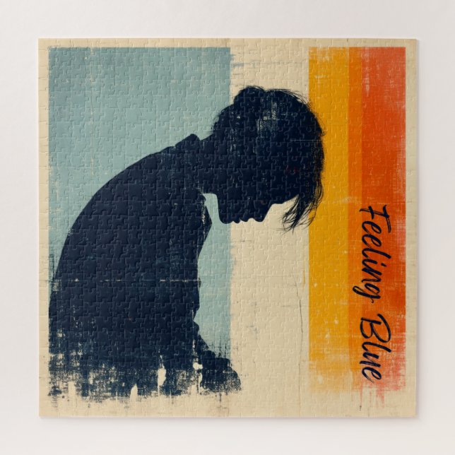 Gefühl Blue - Limited Edition (3) Puzzle (Vertikal)