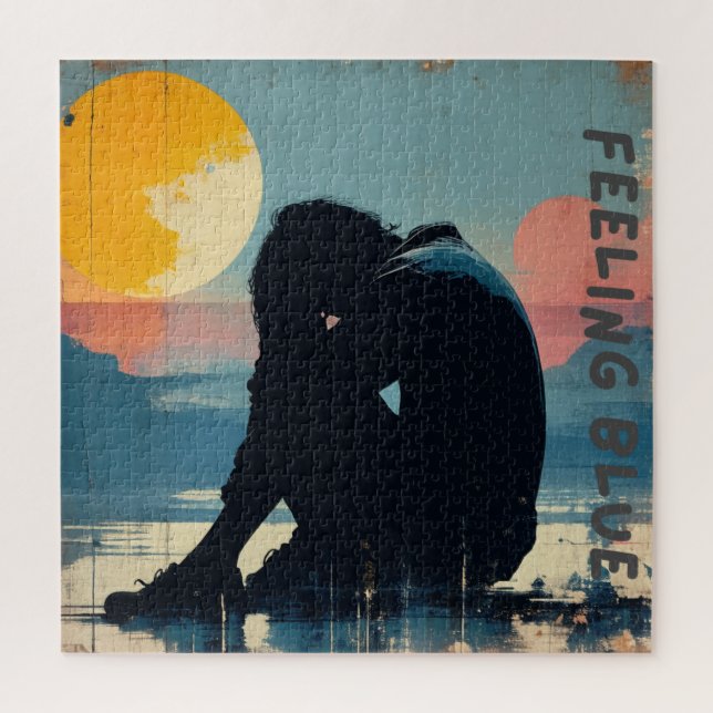 Gefühl Blue - Limited Edition (4) Puzzle (Vertikal)