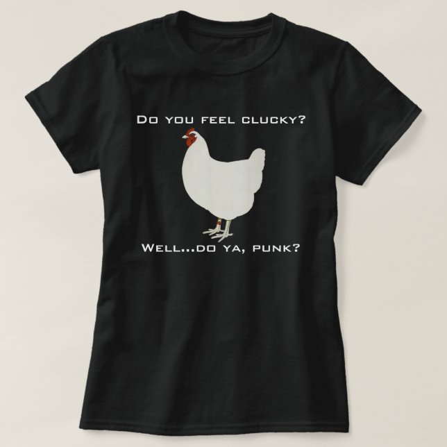 Gefühl Clucky T-Shirt (Design vorne)