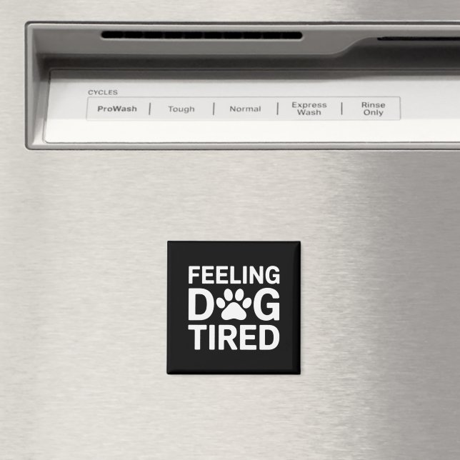 Gefühl Dog müde Magnet (In Situ (Geschirrspüler))