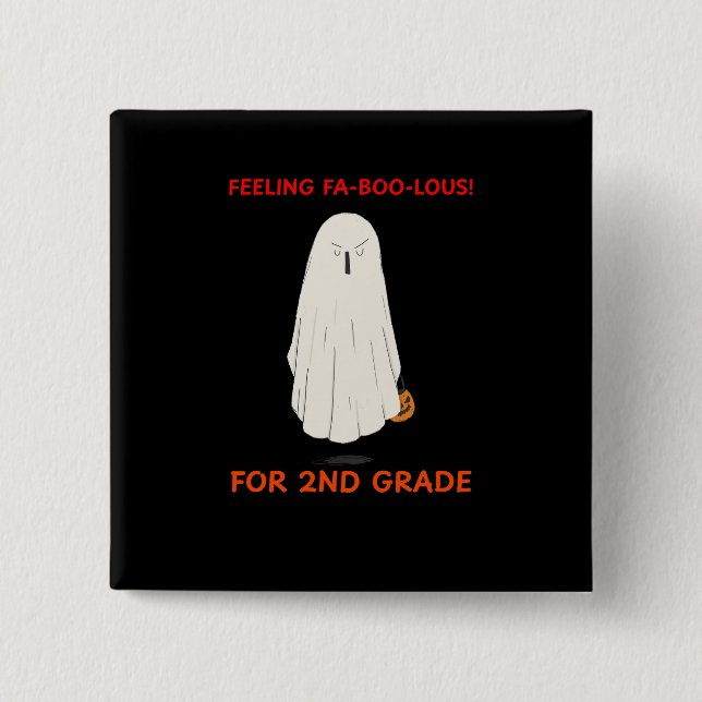 Gefühl Faboolous Button (Vorderseite)