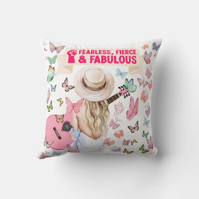 GEFÜHL, FEUERSCHAFT & FABULOUS PILLOW KISSEN (Rückseite)