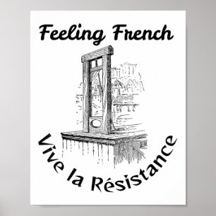Gefühl Französisch Poster