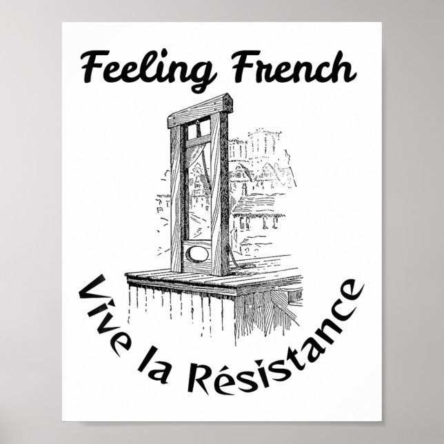 Gefühl Französisch Poster (Vorne)