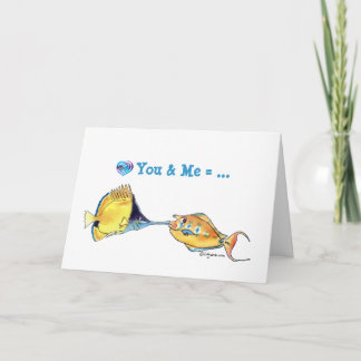 Gefühl FrenSEA Valentine's Day Card Feiertagskarte
