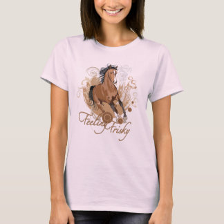Gefühl Frisky Ladys Long Sleeve (Angepasst) T-Shirt