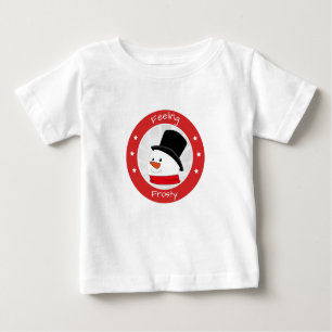 Gefühl Frosty Snowman Baby T-shirt
