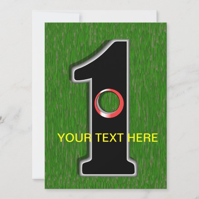 Gefühl Glück beim Golf? (Vorderseite)