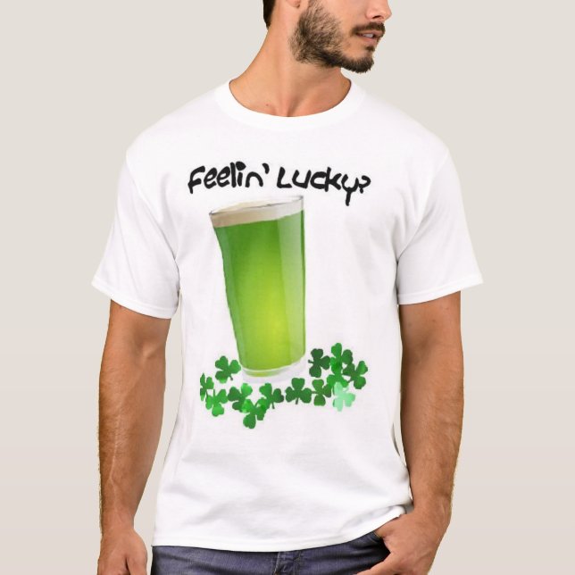 Gefühl glücklich? T-Shirt (Vorderseite)