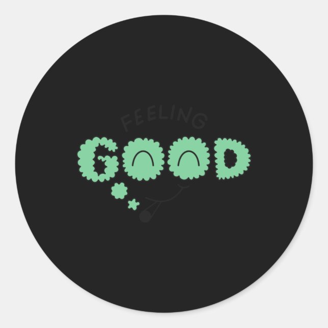 Gefühl Good Sticker (Vorderseite)