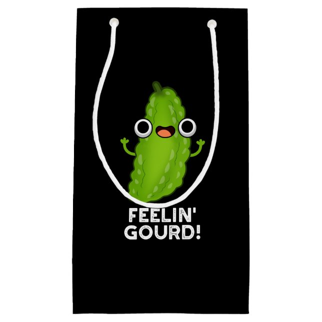 Gefühl Gourd Funny Gefühl Good Dark BG Kleine Geschenktüte (Vorderseite)