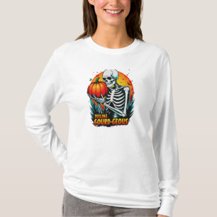 'Gefühl Gourd-geous' Skeleton Hand Halloween T-Shi T-Shirt