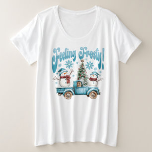 Gefühl Große Größe T-Shirt