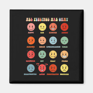 Gefühl ist in Ordnung psychische Probleme Magnet