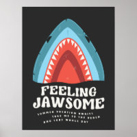 Gefühl Jawsome Shark Funny Summer Puns