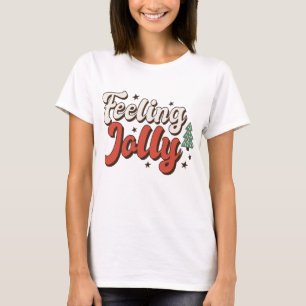 Gefühl Jolly Retro Christmas T-Shirt