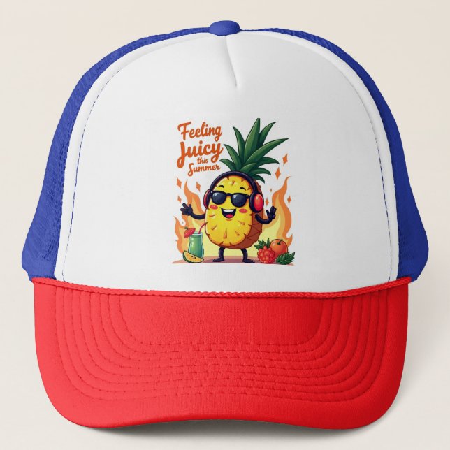 Gefühl Juicy Summer Vibes Cap Truckerkappe (Vorderseite)